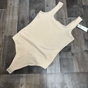 Abercrombie & Fitch Cream Bodysuit